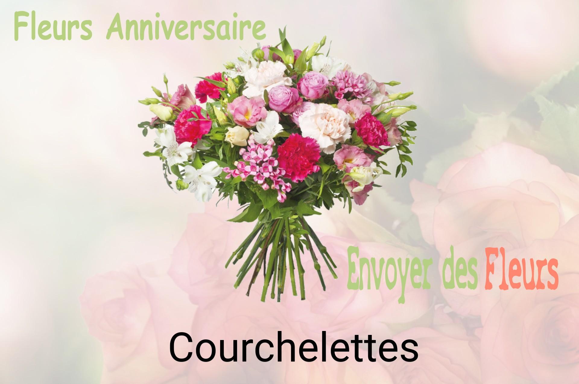 Bouquet de fleurs d’anniversaire livré à Courchelettes