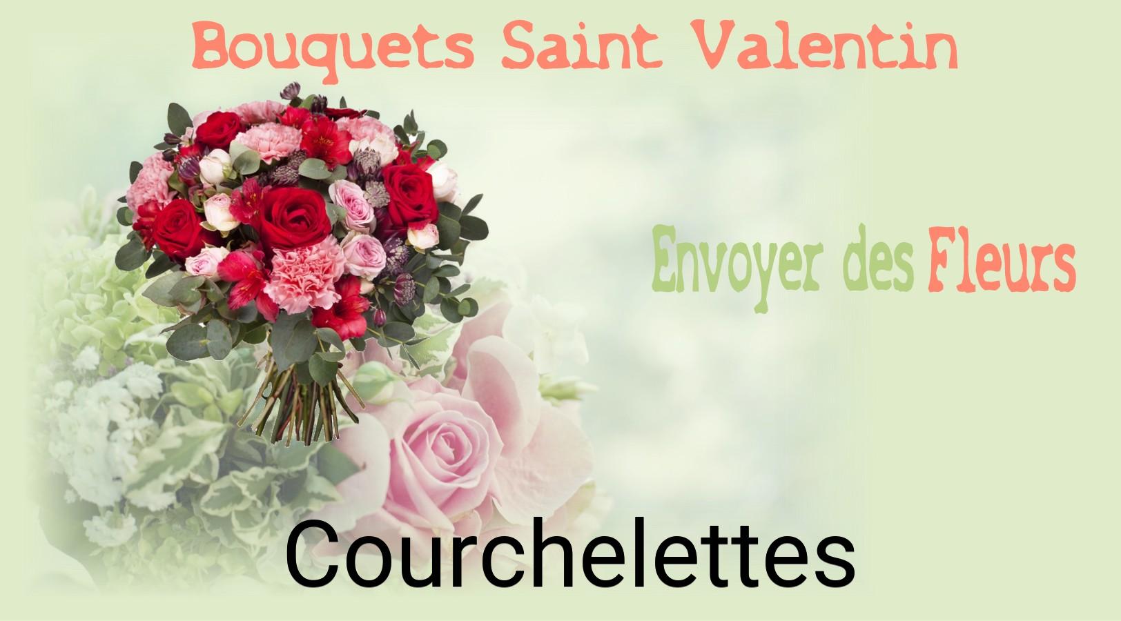 Roses de Saint-Valentin livrées à Courchelettes